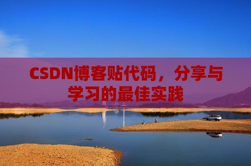 CSDN博客贴代码，分享与学习的最佳实践
